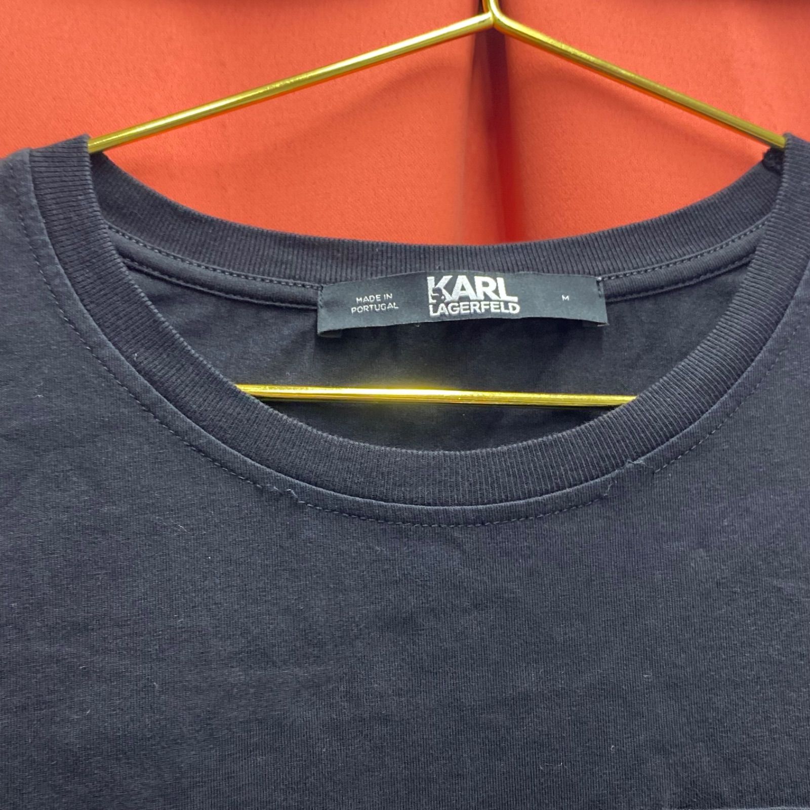 KARL LAGERFELD カールラガーフェルド Tシャツ 半袖 プリントTシャツ M 
