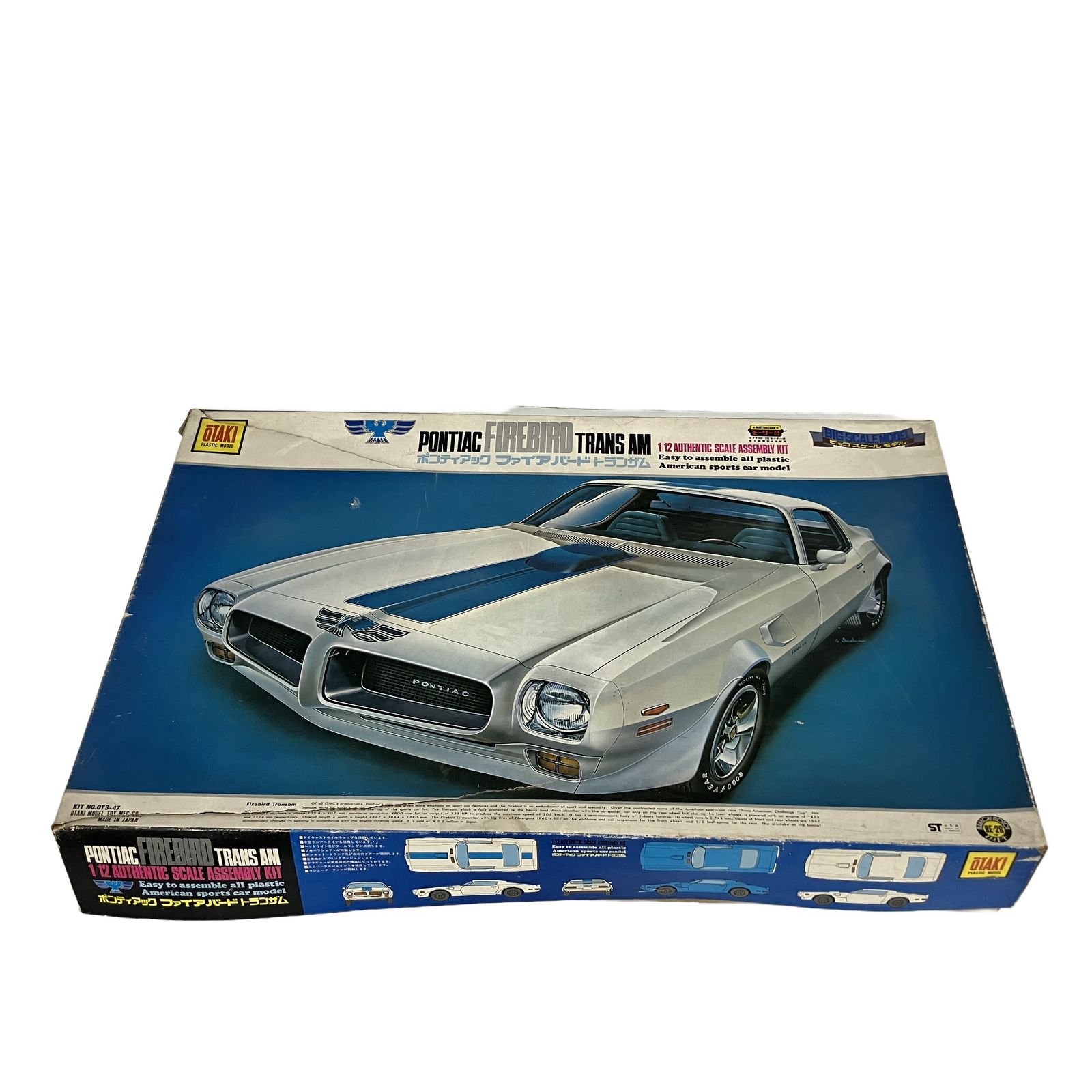 OTAKI オオタキ 1/12 ポンティアック ファイアバード トランザム 未組立 中古 S11185610