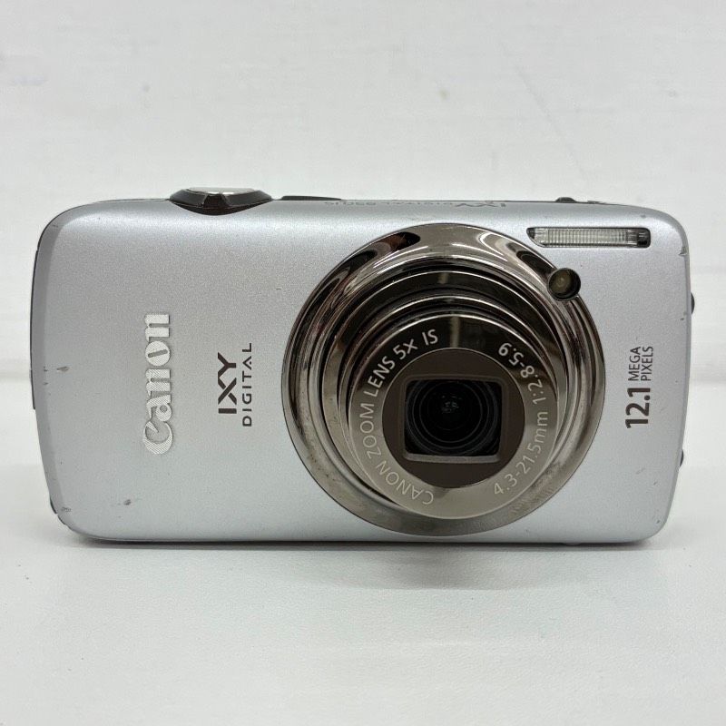 【動作品】 Canon IXY 930 IS Silver キャノン イクシー コンパクトデジタルカメラ シルバー　　503K