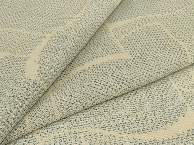平和屋着物＊夏物　本場大島紬　夏大島　幾何学文様　正絹　逸品　AABI0691jd