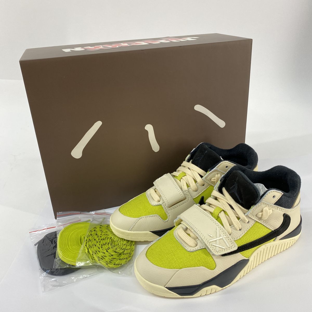 NIKE ナイキ×Travis Scott トラヴィススコット ジョーダン ジャンプマンジャック TR CJ1 T-Rexx FZ8117-102 US7 25cm 箱有 ※中古