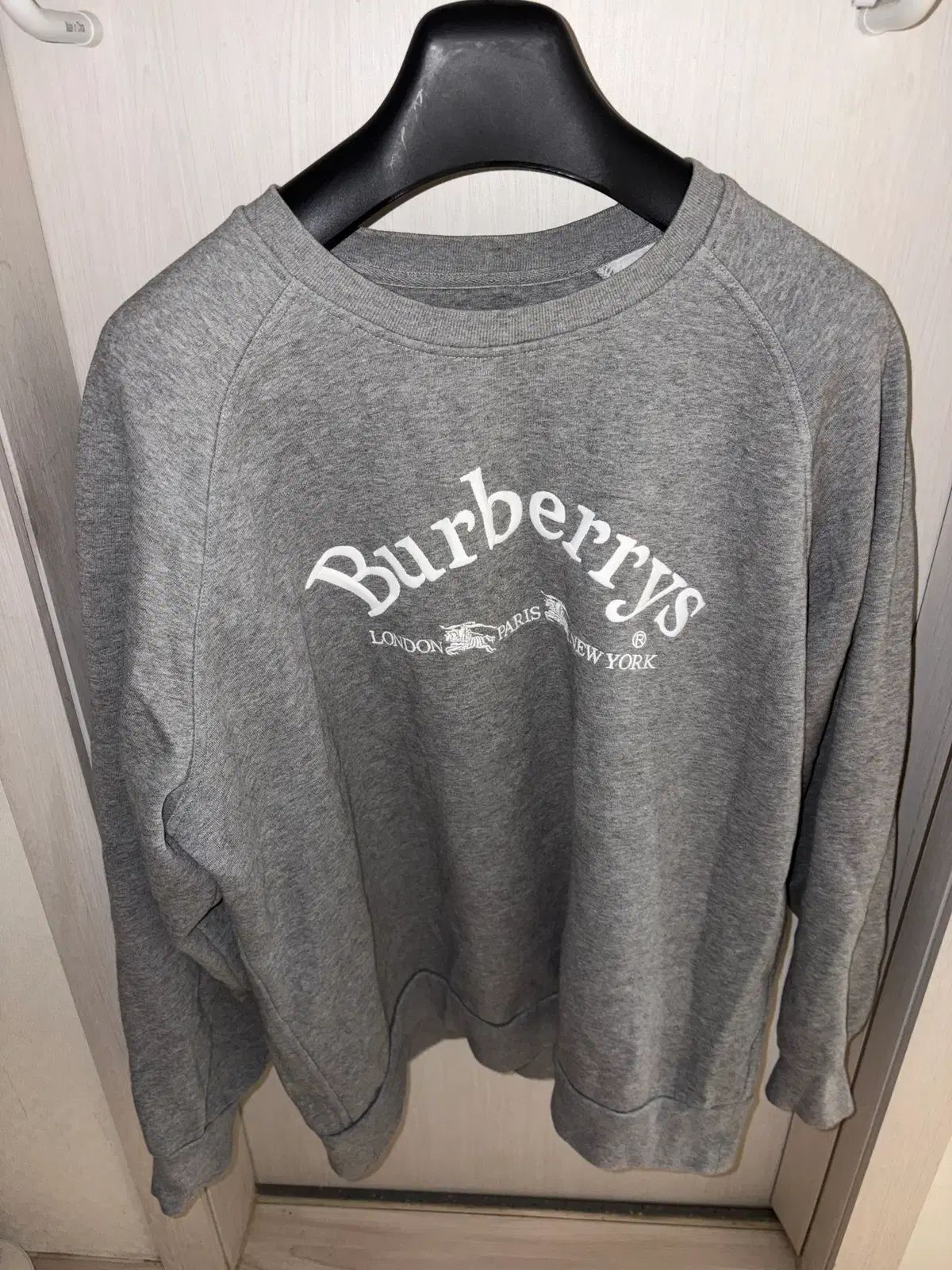 BURBERRY バーバリー オーバーサイズ 刺繍 スウェット XXL