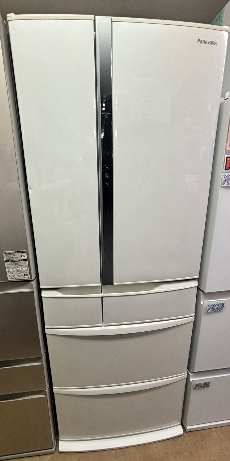 ◇Panasonic 冷蔵庫 451L フレンチドア NR-FVF455-W - メルカリ