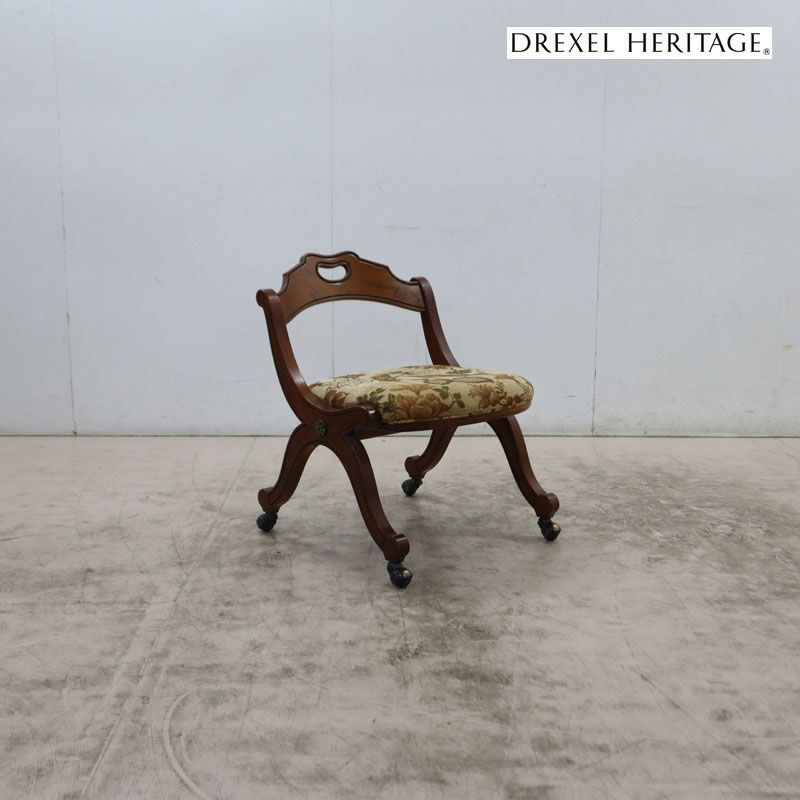 ◆DREXEL HERITAGE◆ ドレクセル ヘリテイジ エスペラント ダイニングチェア/アームレスチェア キャスター付 18万