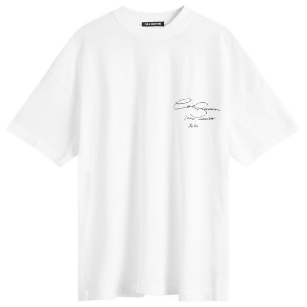 コール バクストン メンズ トップス Tシャツ Cole Buxton Signature TShirt White ホワイト