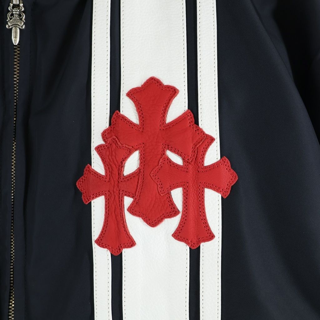 CHROME HEARTS (クロムハーツ) RED PATCH RACING JACKET レッドパッチ 