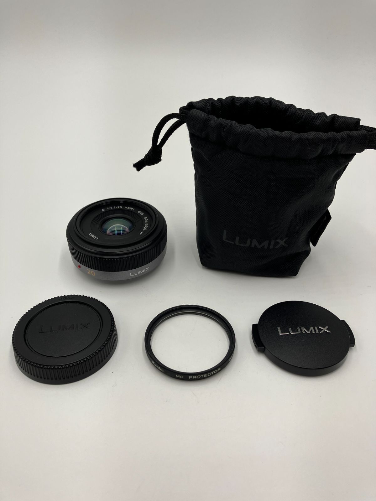 【動作確認済】Panasonic LUMIX G 20mm F1.7 ASPH. 単焦点レンズ