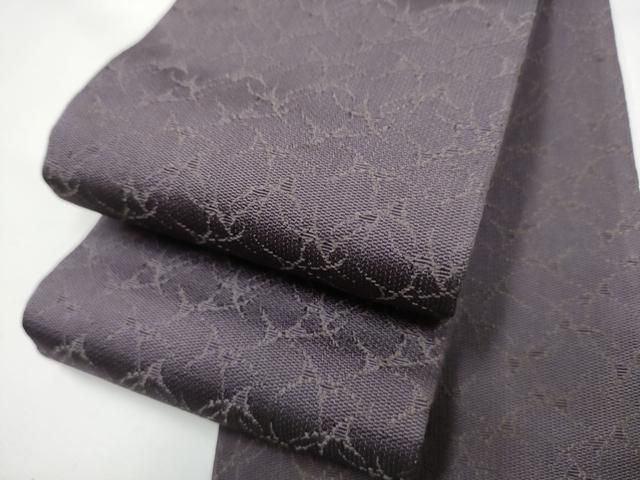 平和屋着物●男性　本場筑前博多織　角帯　抽象文　正絹　逸品　CABF8585hy