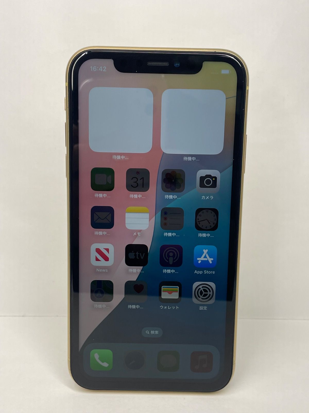 iPhone XR 128GB SIMフリー 電池100% 77586 【公式通販】