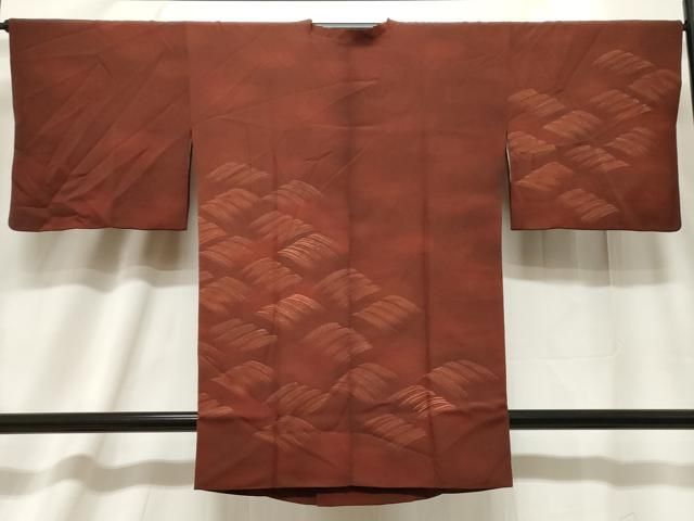 平和屋着物＃道行コート　霞文　暈し染め　正絹　逸品　CABF6201dy