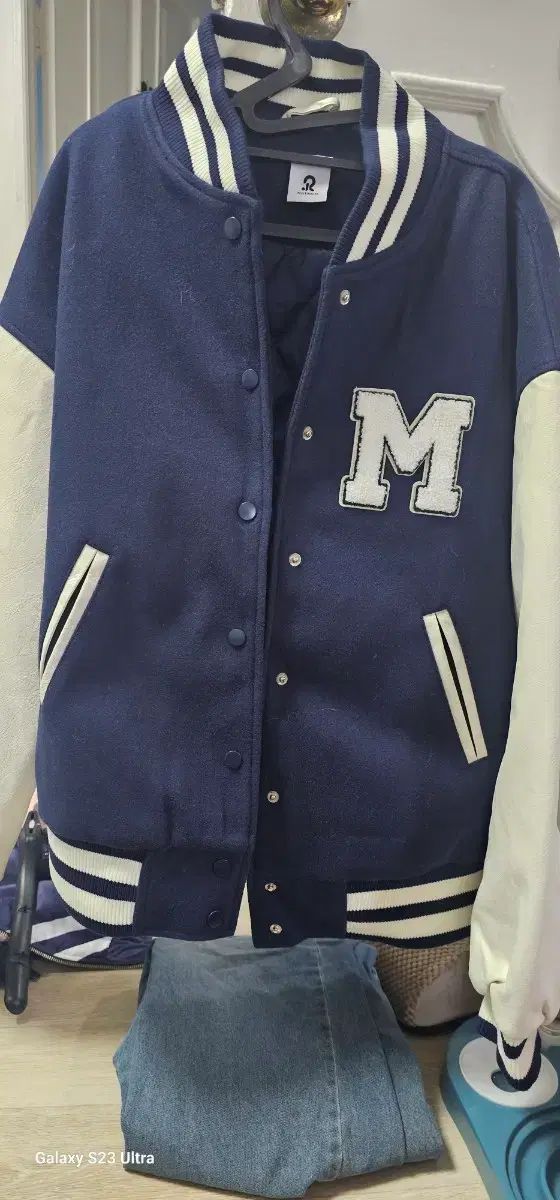 ＲＯＨクルー ROHスカジャン ヤング アウター ネイビー M