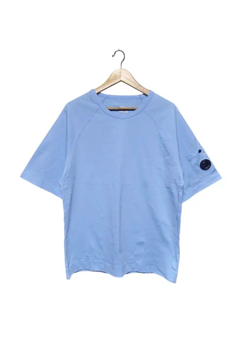 極美品使用 19SS C.P.カンパニー ライトフリース ショートスリーブ スウェットシャツ 半袖