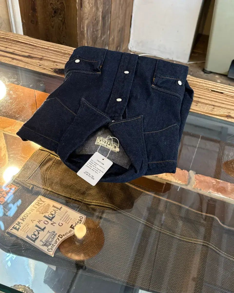 KAPITAL キャピタル 8オンス デニム ウェスタン シャツ - メルカリ