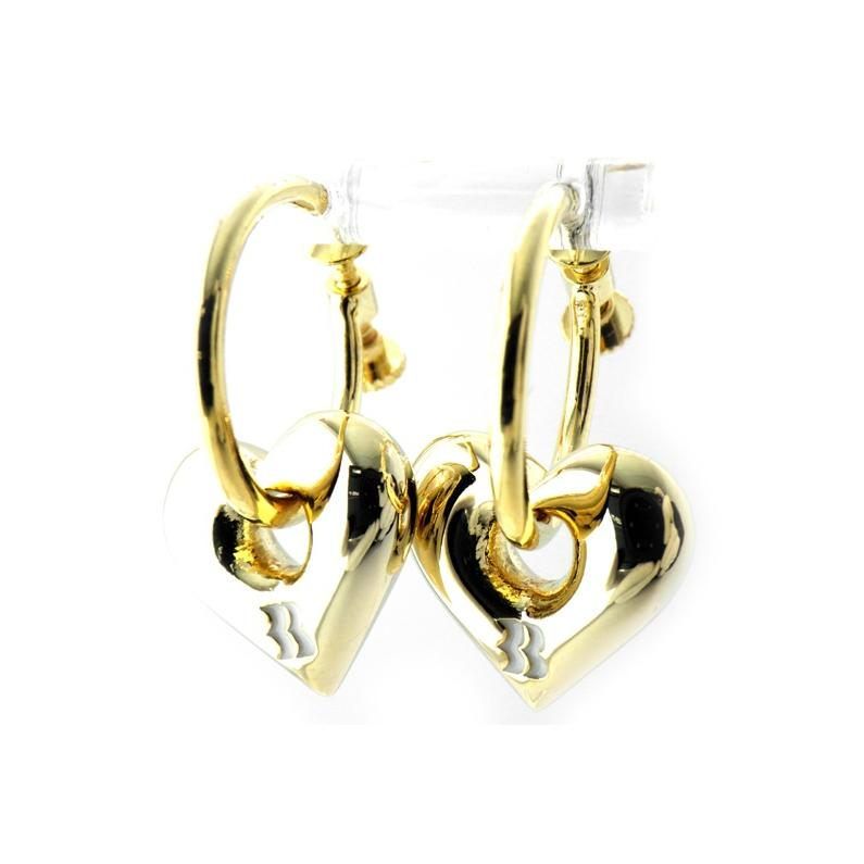 ベイシックス BASICKS 【 BB LOGO EARRINGS S4 5 1106 】 ロゴ モチーフ ゴールド イヤリング 49628