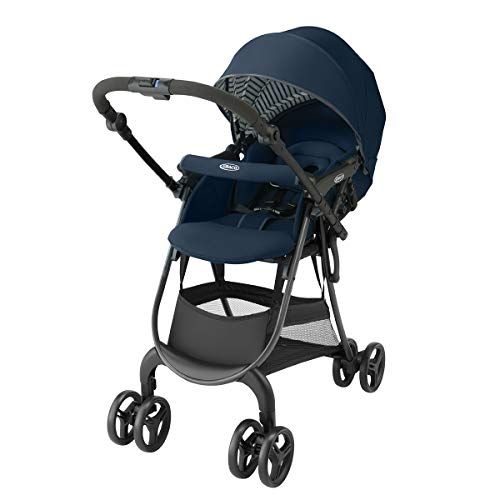 Graco(グレコ) A型ベビーカー シティスター GB 1か月~36か月まで 軽量 両対面 (ミッドナイトネイビー) 2120615t b4e3ddf2
