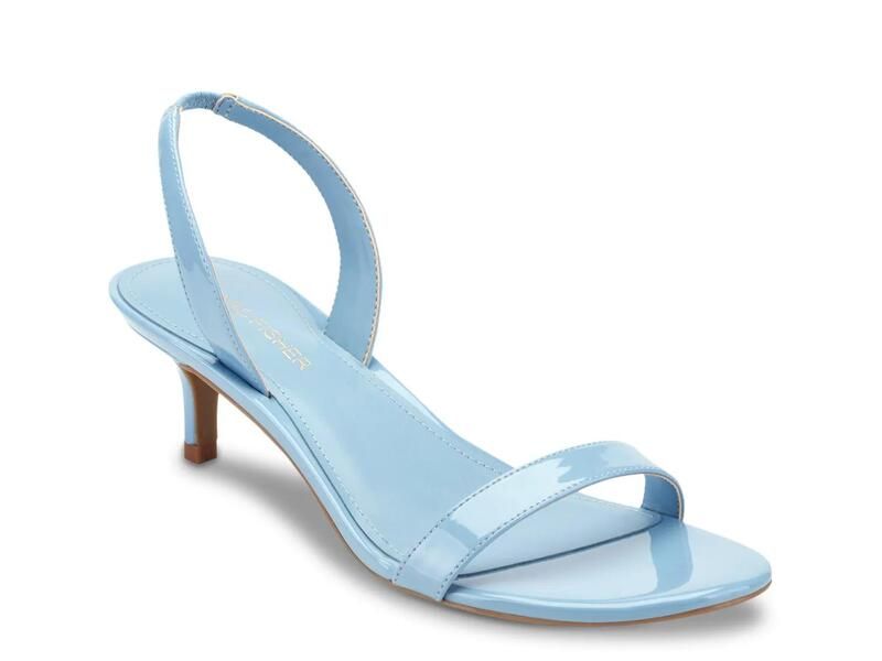 マークフィッシャー レディース シューズ サンダル Marc FisherSalla Sandalight Blue Patent ブルー