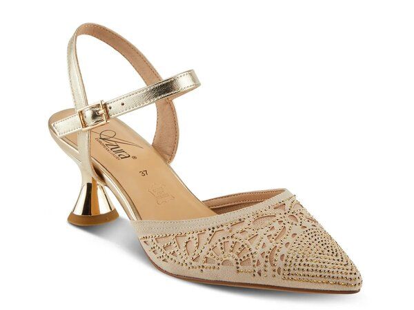 アズーラ レディース シューズ パンプス Azura Delicate Pump Gold Metallic ゴールド