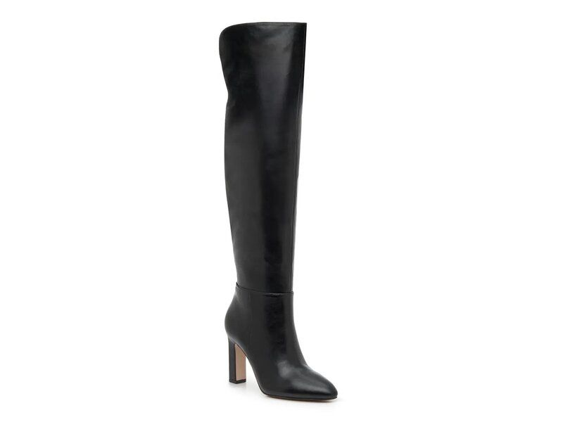 ジェシカシンプソン レディース シューズ ブーツ・レインブーツ Jessica Simpson Mystina OvertheKnee Boot Black ブラック