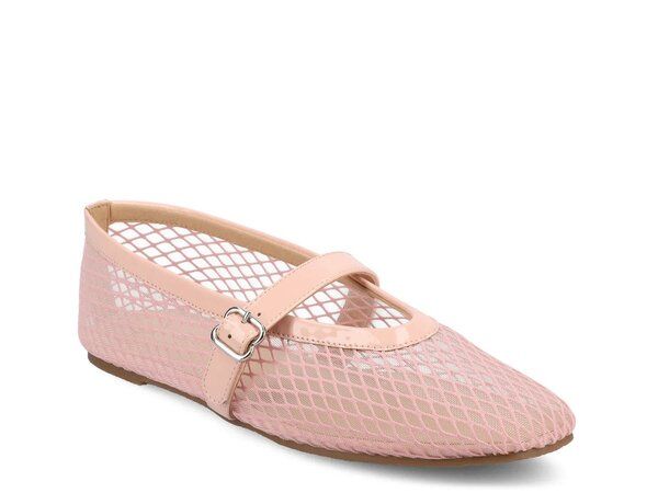 ジャーニー レディース シューズ パンプス Journee Casha Mary Jane Flat Light Pink ピンク