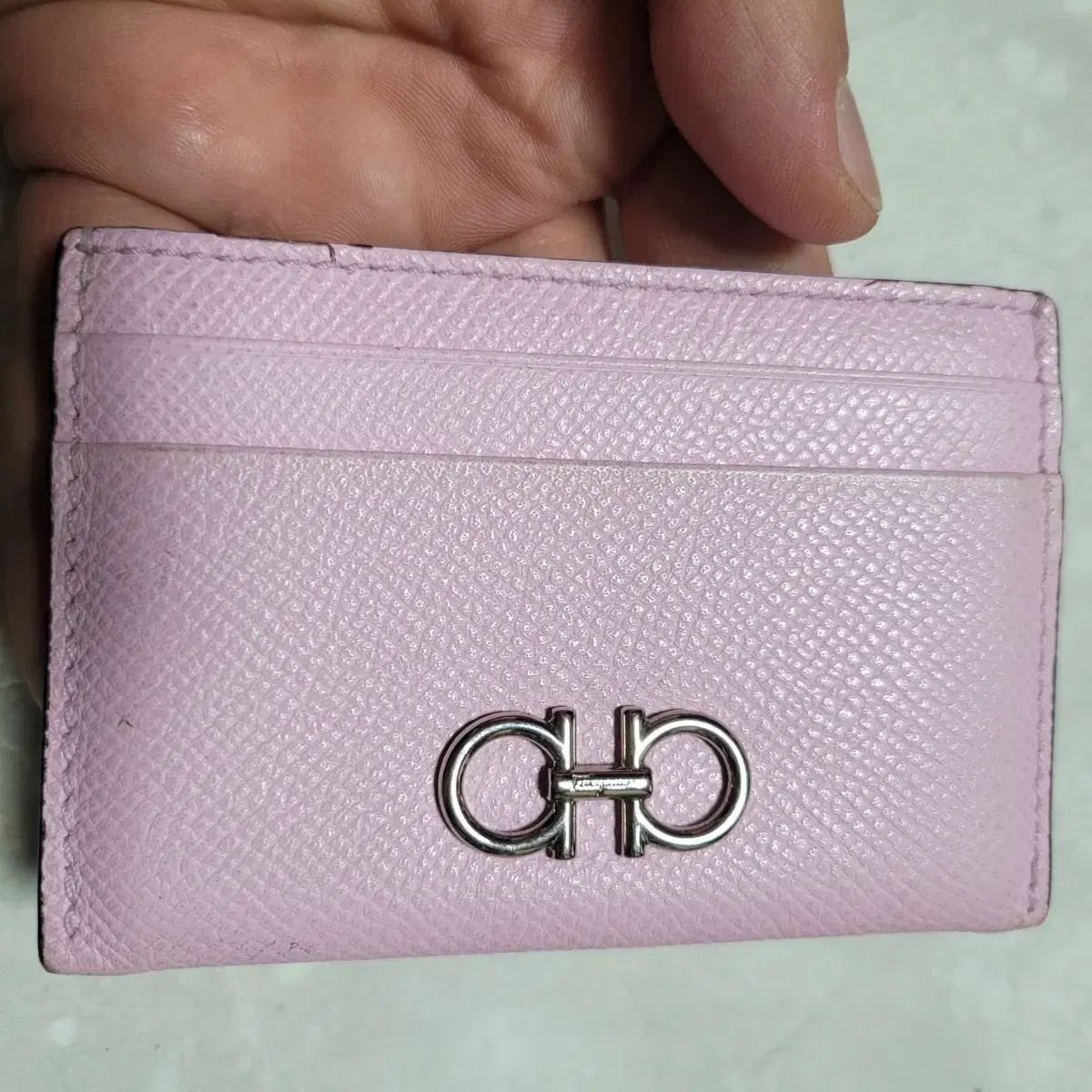 正規品 FERRAGAMO フェラガモ カードウォレット ピンク