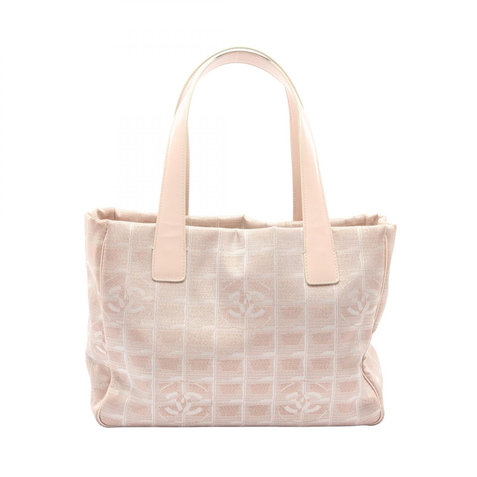 シャネル CHANEL トートバッグ ニュートラベルラインPM A20457 ピンクベージュ レザー ニュートラベルライントートPM レディース Used B