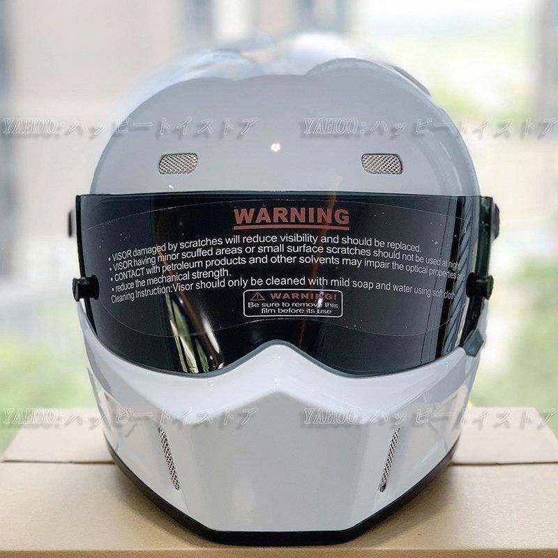 【送料無料】公道使用不可 装飾ヘルメット フルフェイスヘルメット CRG ATV-1 ヘルメット レトロ グラスファイバー フルフェイス ヘルメット 通気 おしゃれ 耐衝撃