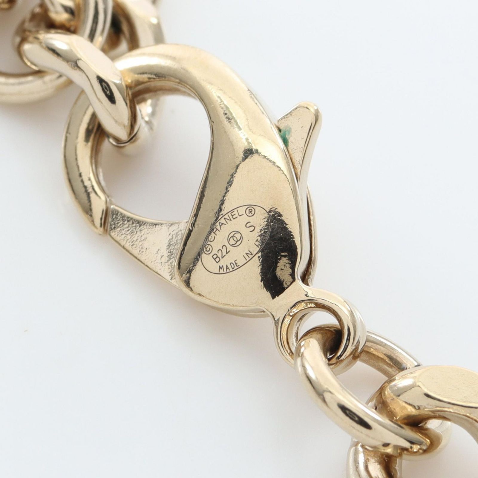 シャネル CHANEL チョーカー ココマーク ロゴ GP(ゴールドメッキ) チョーカー レディース Used A シャネル CHANEL チョーカー ココマーク ロゴ GP(ゴールドメッキ) チョーカー レディース Used A