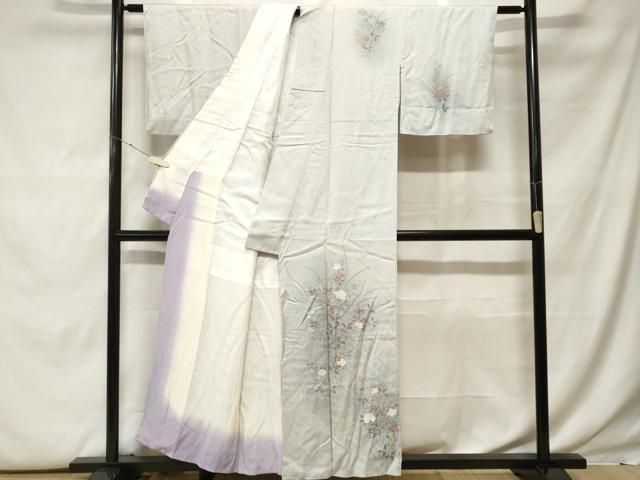 平和屋着物□訪問着 流水枝花文 暈し染め 正絹 逸品 CABF9837ev - メルカリ