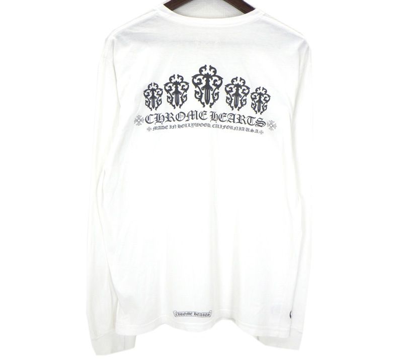 クロムハーツ CHROME HEARTS 【 CH LS 】 ヴァインダガー プリント ロングスリーブ 長袖 カットソー 49866