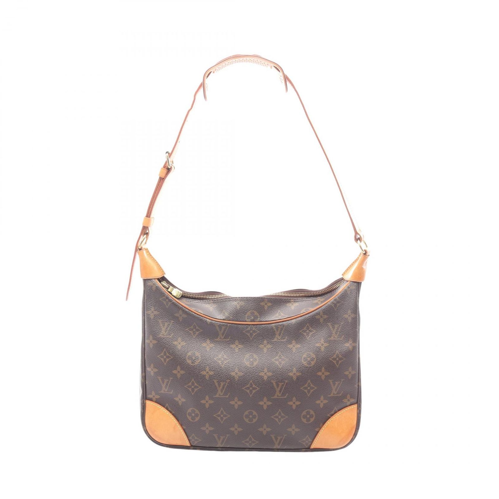 ルイ・ヴィトン LOUIS VUITTON ショルダーバッグ ブローニュPM M51265 PVCコーティングキャンバス レザー ブローニュPM レディース Used B