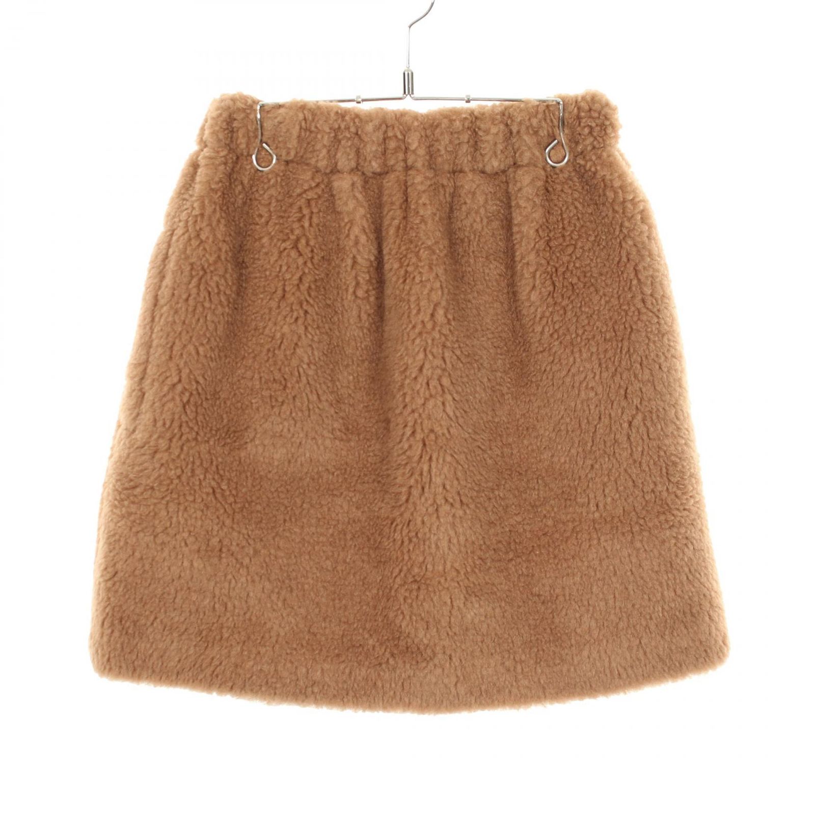 マックスマーラ MAX MARA スカート テディベア ブラウン その他 テディベア スカート キャメル ブラウン レディース Used A