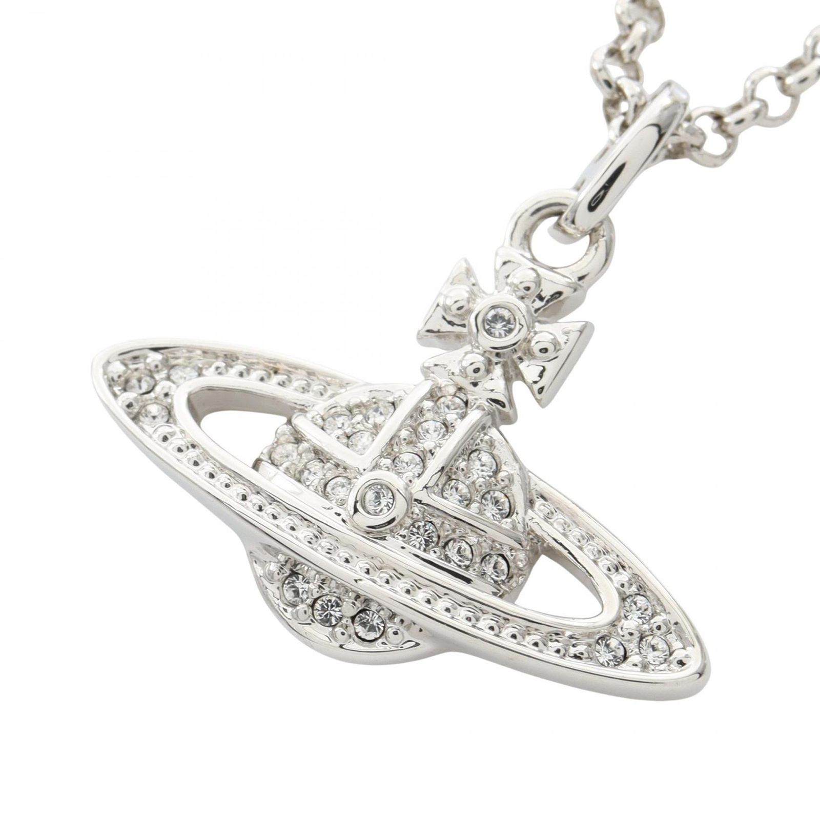 ヴィヴィアンウエストウッド Vivienne Westwood ネックレス MINI BAS RELIEF ステンレススチール ネックレス ユニセックス Used A