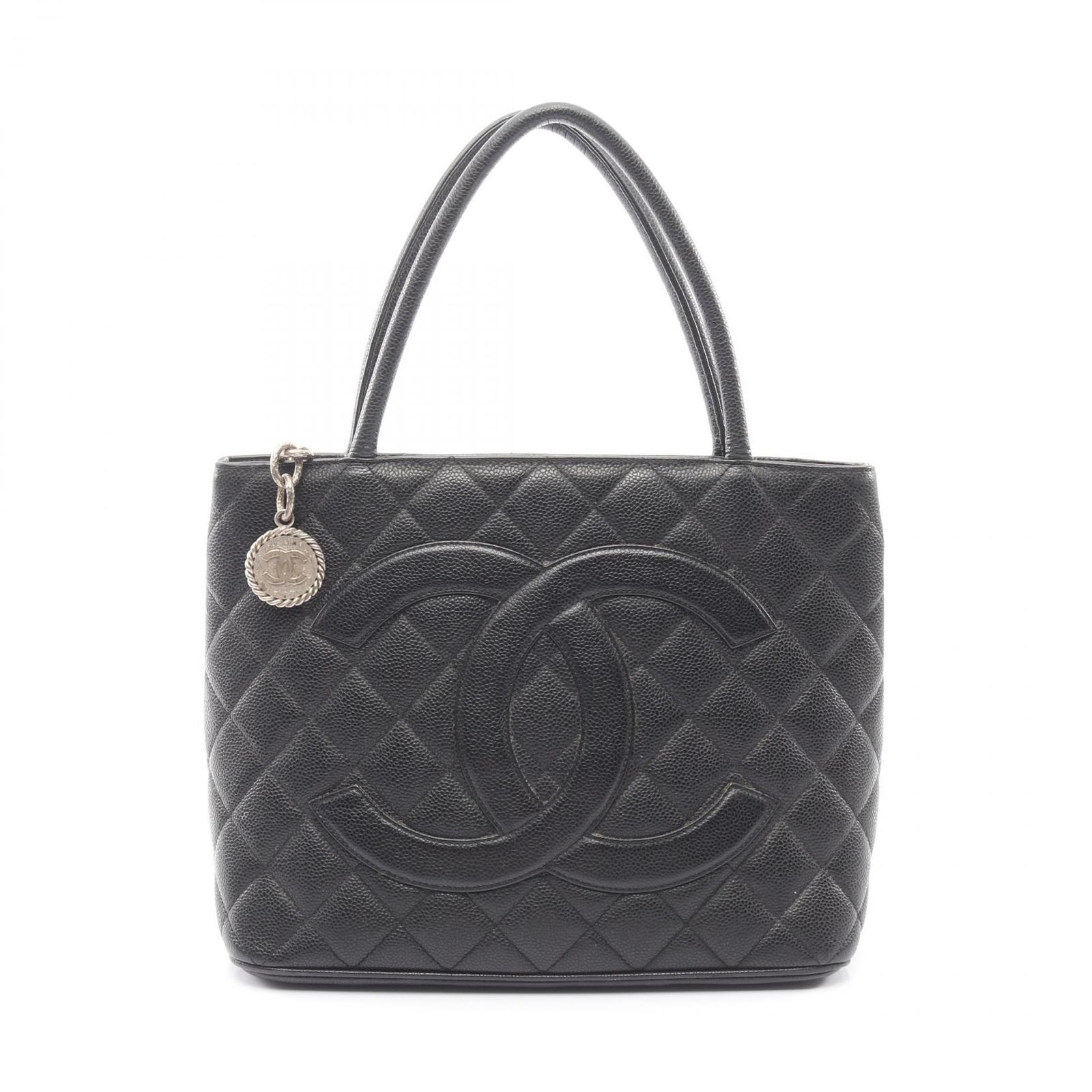 シャネル CHANEL トートバッグ 復刻トート A01804 ブラック キャビアスキン(グレインドカーフ) 復刻トート レディース Used B 98,890円