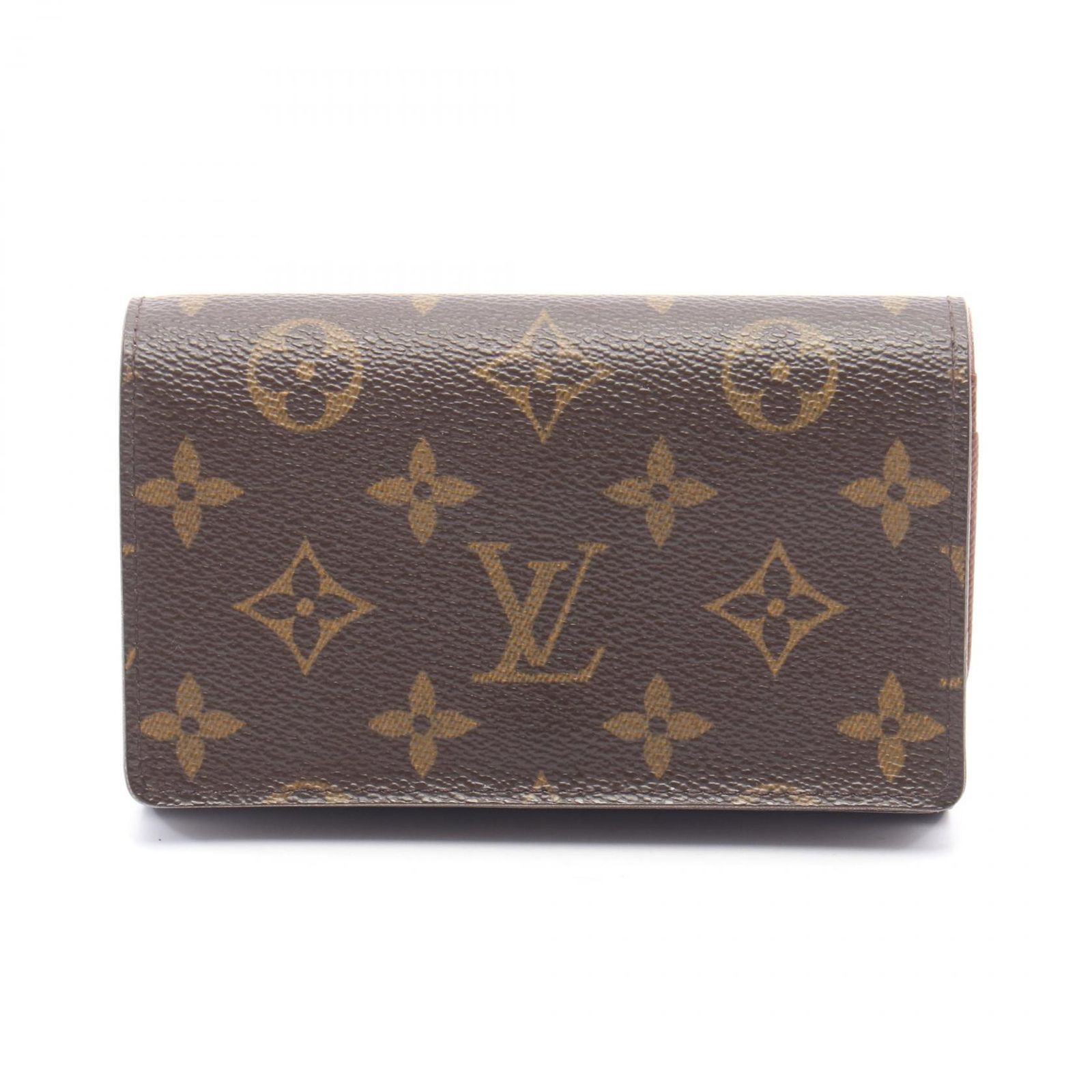 ルイ・ヴィトン LOUIS VUITTON 二つ折り財布 ポルトモネ ビエ トレゾール M61730 レザー ポルトモネ・ビエトレゾール レディース Used B