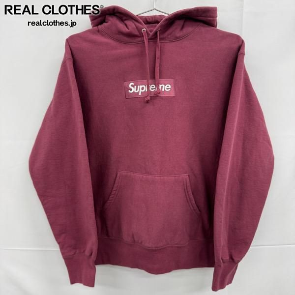 Supreme/シュプリーム【21AW】Box Logo Hooded Sweatshirt/ボックスロゴ フーデッド スウェットシャツ/パーカー/プラム/S