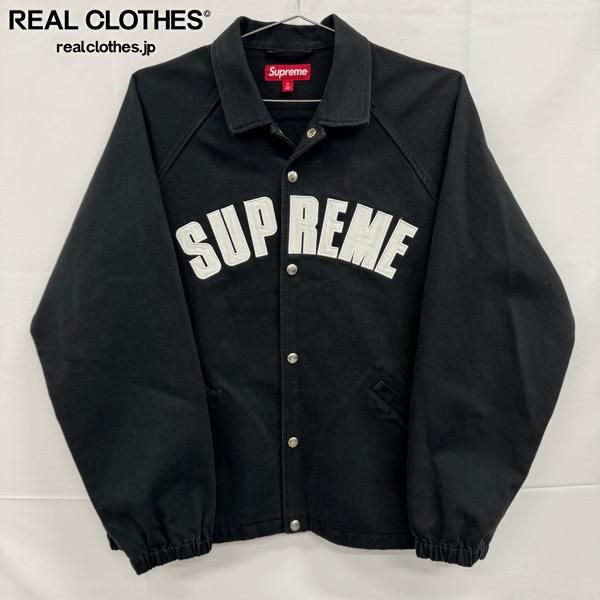 Supreme/シュプリーム【25SS】Arc Denim Coaches Jacket/アーチ デニム コーチ ジャケット/ブラック/M