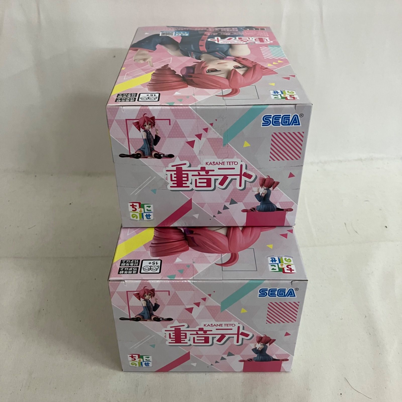 未開封 重音テト ちょこのせ 重音テト フィギュア 2個セット SF5286 