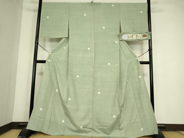 平和屋着物▽結城紬　単衣　幾何学花文　銀座越後屋扱い　正絹　逸品　DAAS0347az 楽天市場】平和屋着物▽結城紬 単衣 花唐草文 正絹 逸品 AAAZ9596fy