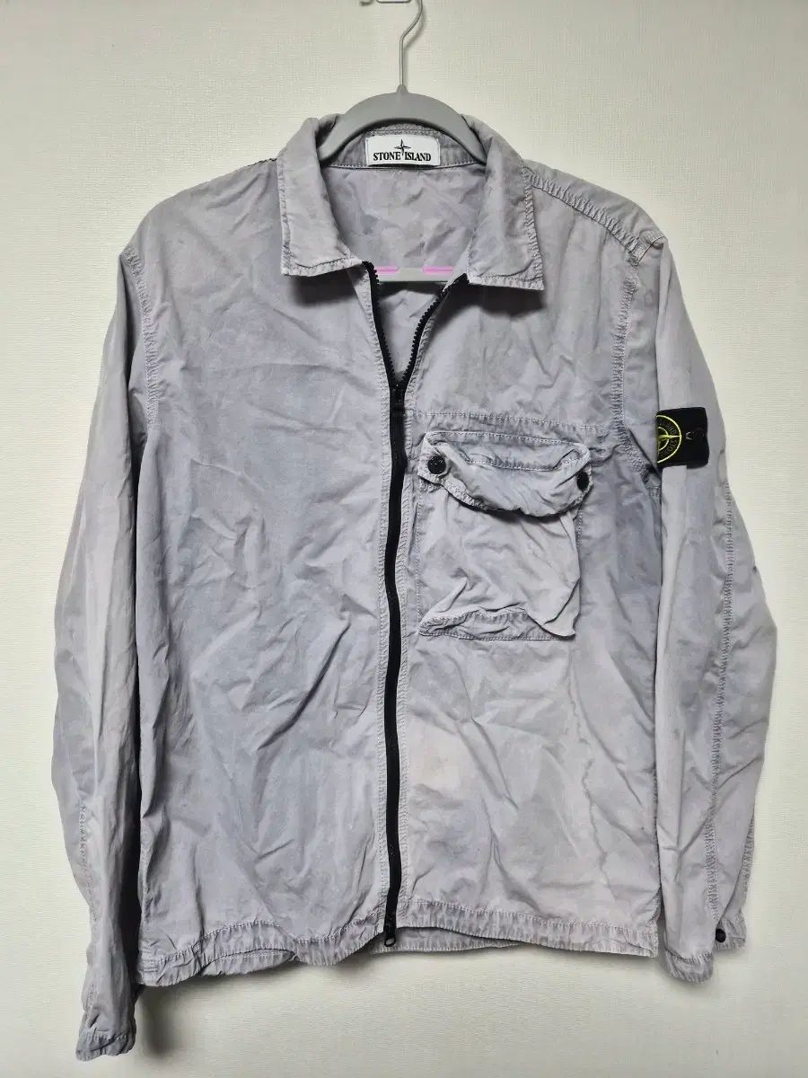 STONE ISLAND オールドエフェクト オーバーサイズシャツ