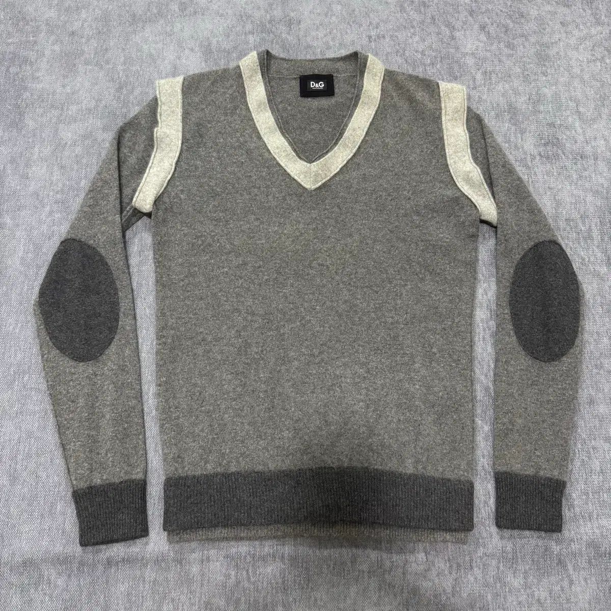 Xxxl Dolce&Gabbana ドルチェ&ガッバーナ Vネック ニット パッチ セーター