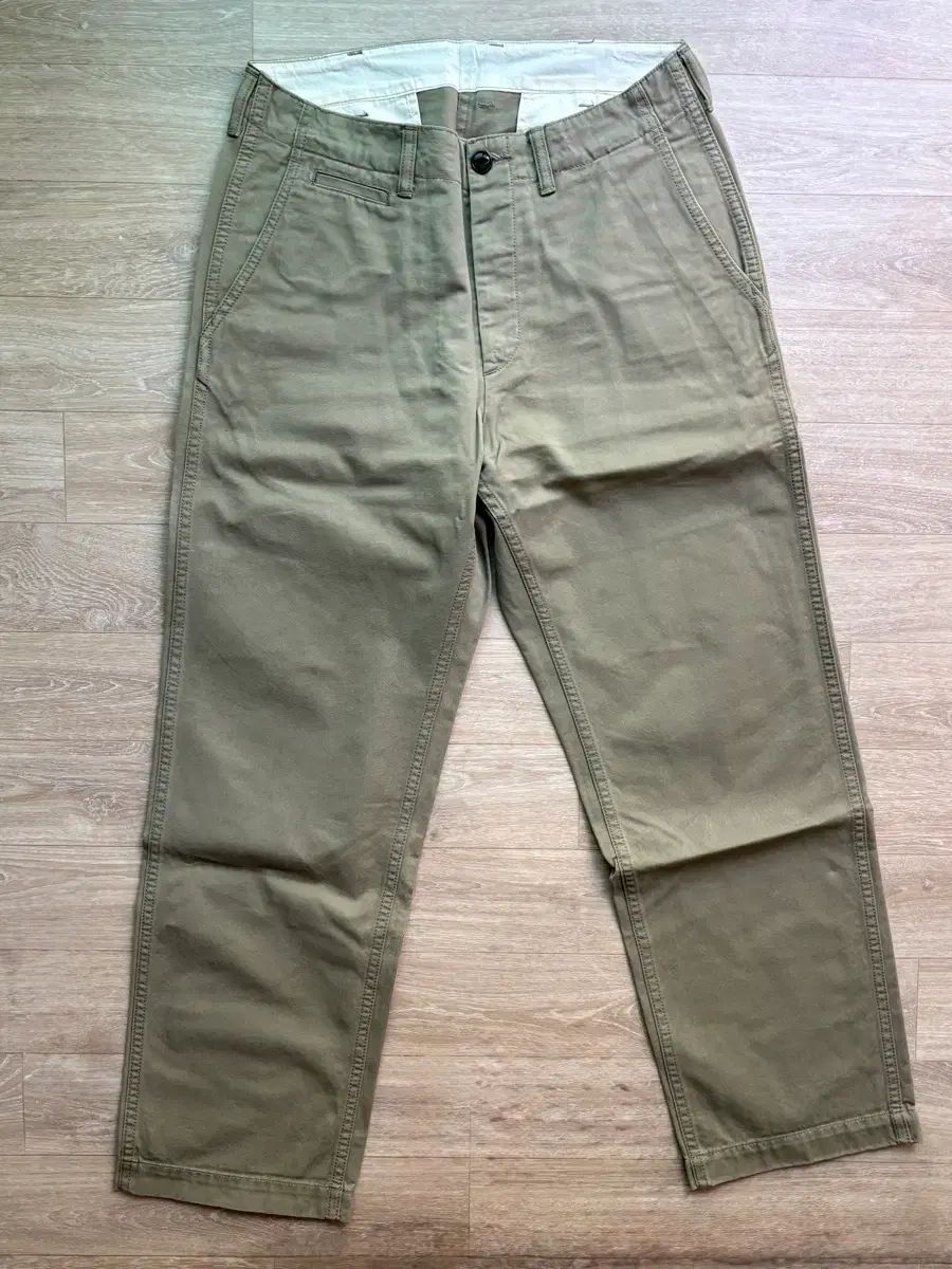 M.ネイバーフッド 17ss m-45 コットン ツイル チノパンツ