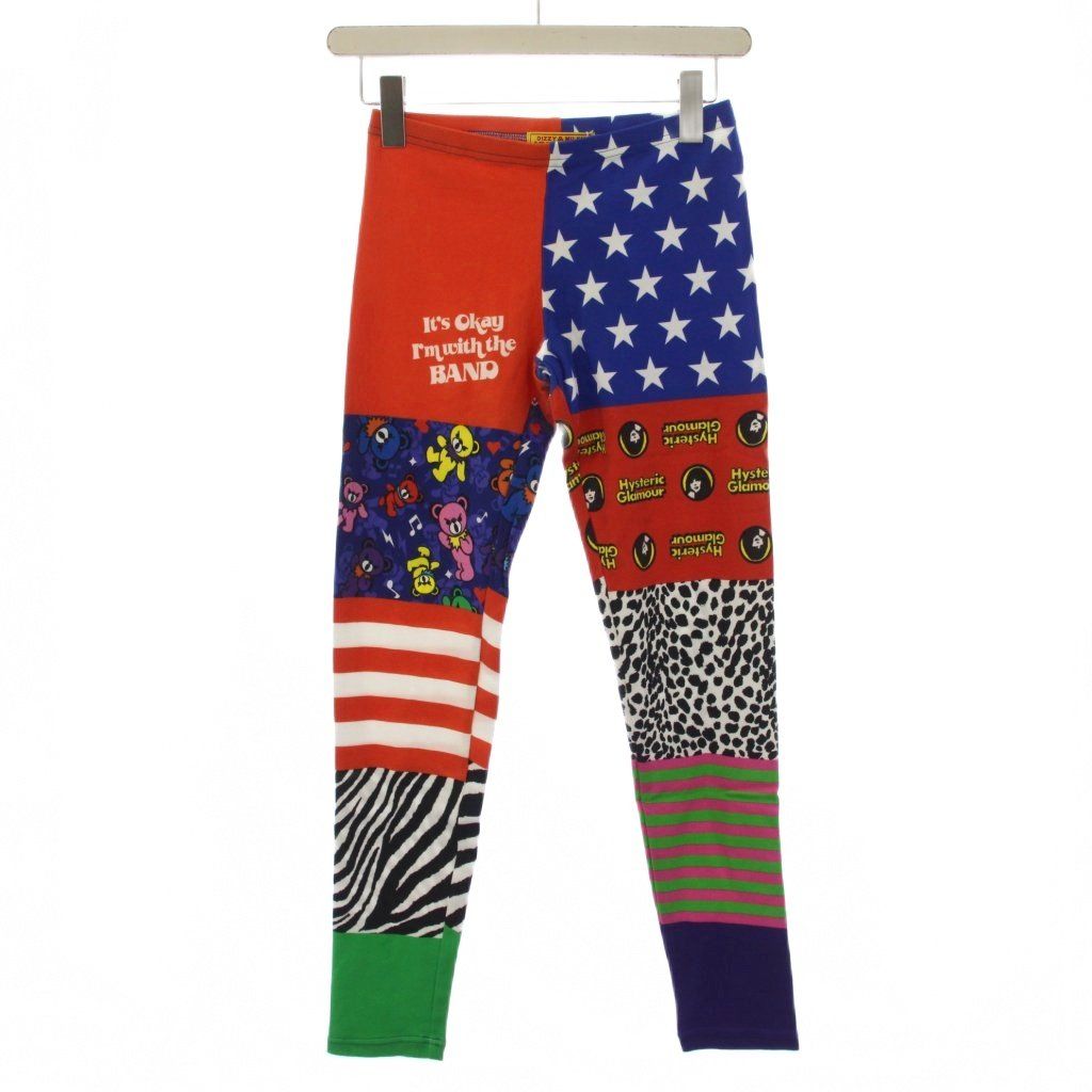 ヒステリックグラマー HYSTERIC GLAMOUR 01223CP01 その他のパンツ レギンス マルチカラー タグ付き