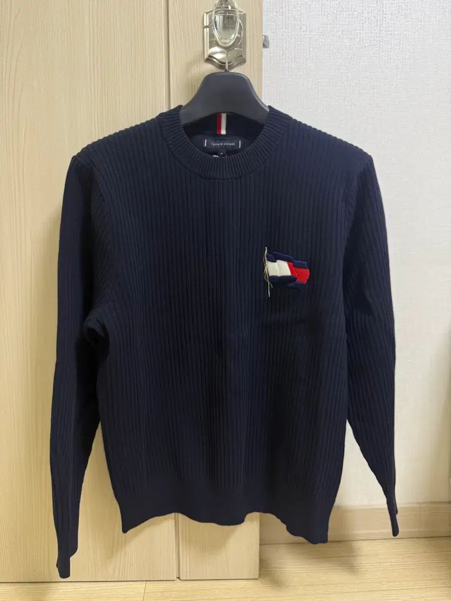 (新品) トミーヒルフィガー ネイビー ニット M