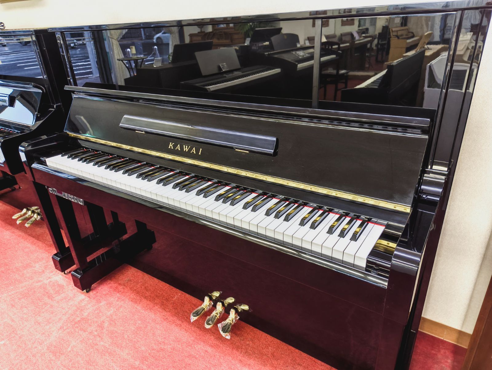 【専門店調整済】カワイ ピアノ XO-1S 消音付★椅子・付属品5点付★送料込