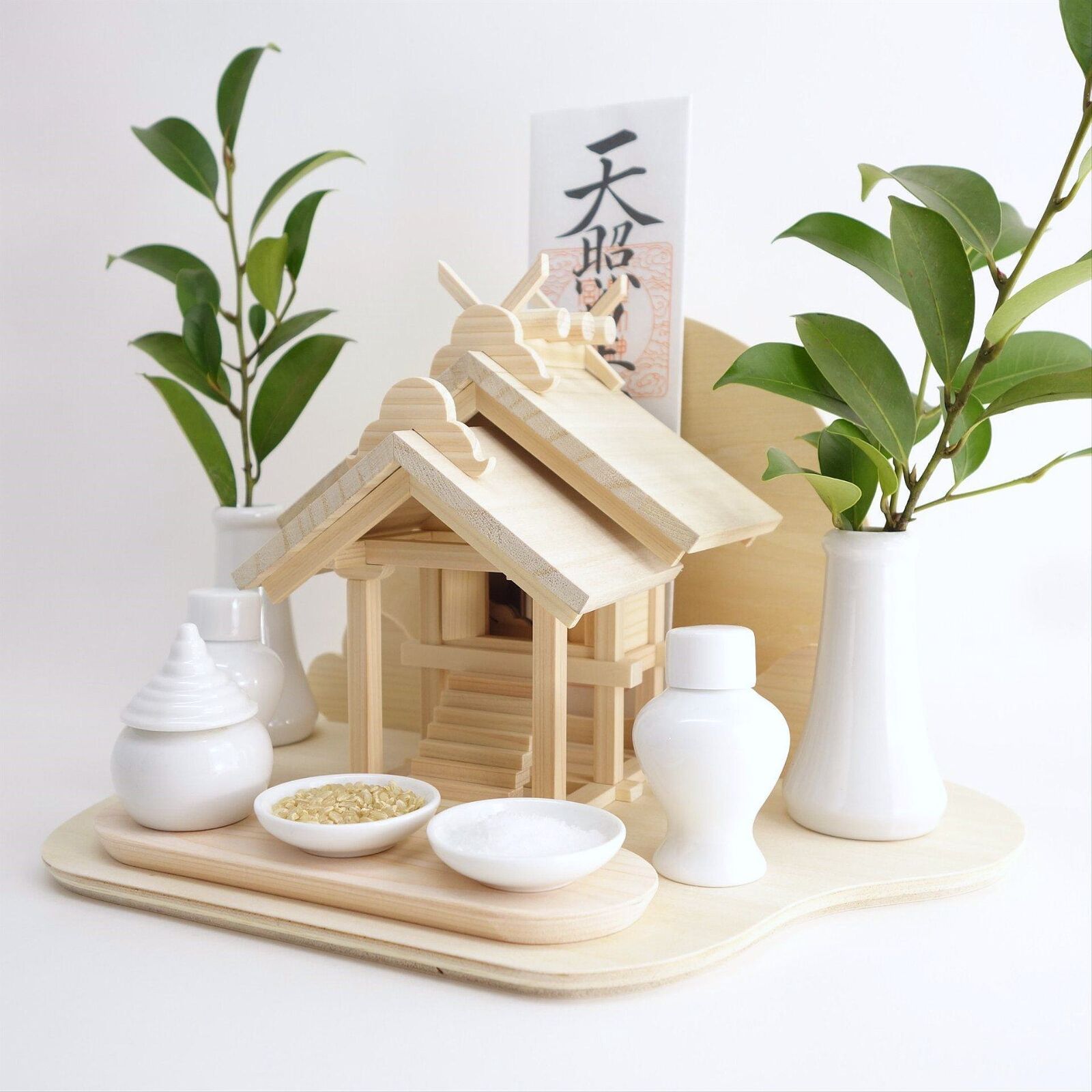 神棚《おおとり》神具7点セット 置き専用