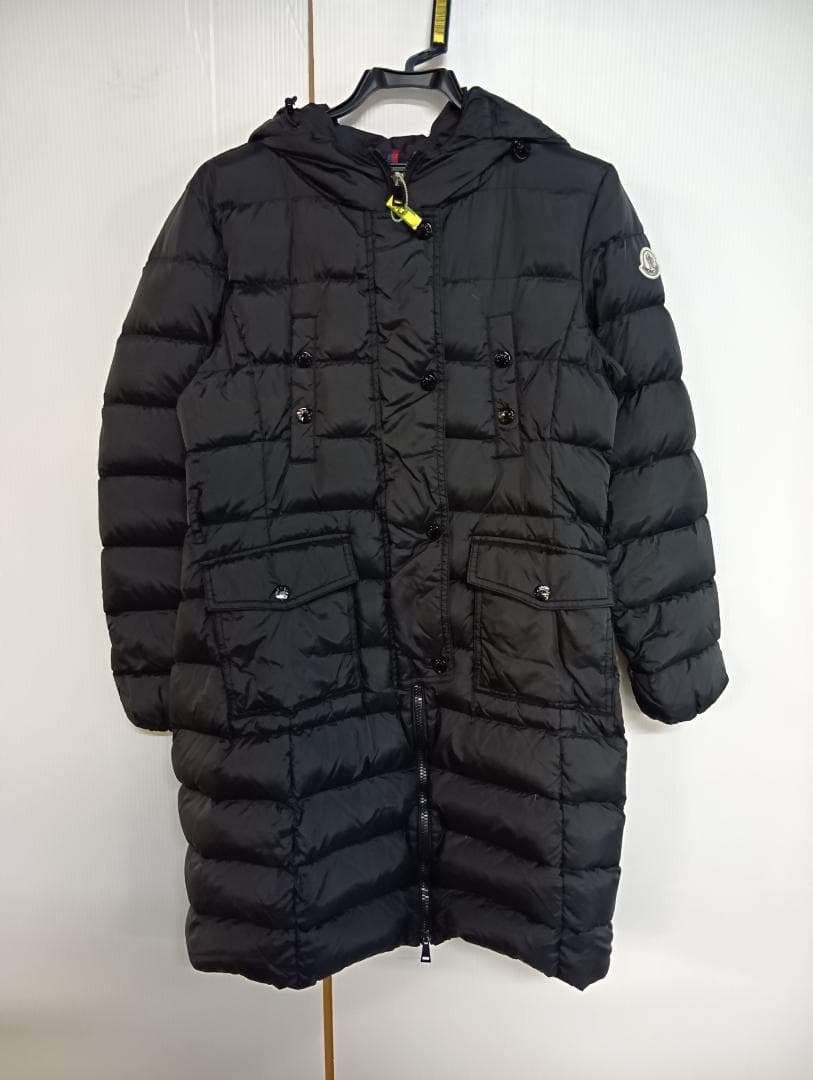 クリーニング済み MONCLER モンクレール ロングダウンジャケット