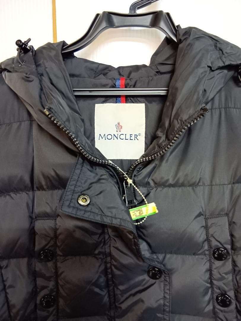 クリーニング済み MONCLER モンクレール ロングダウンジャケット