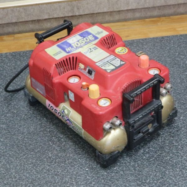 中古動作品 MAX/マックス スーパエアコンプレッサー AK-HL1050E 常圧/高圧
