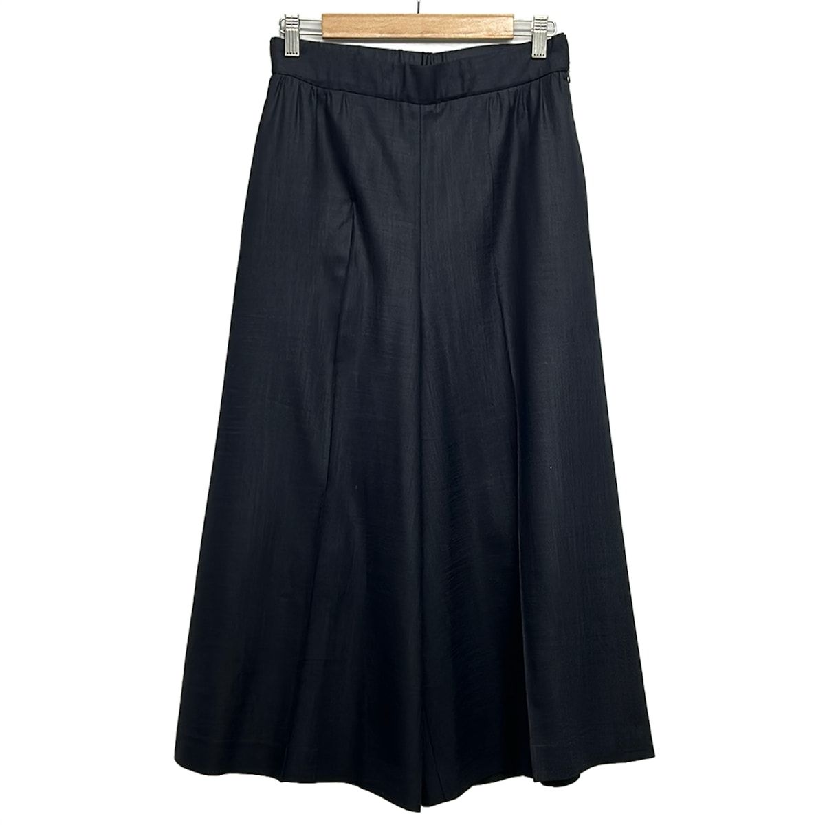 FOXEY NEW YORK(フォクシーニューヨーク) パンツ サイズ40 M レディース - 41700 ダークネイビー クロップド(半端丈)/ウエストゴム