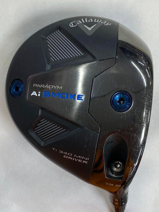 キャロウェイ　PARADYM Ai SMOKE 340 MINI US　13.5度　PROJECT X DENALI BLUE 50　Sフレックス　ドライバー　中古　ゴルフドゥ！倉敷笹沖店【最短即日発送】